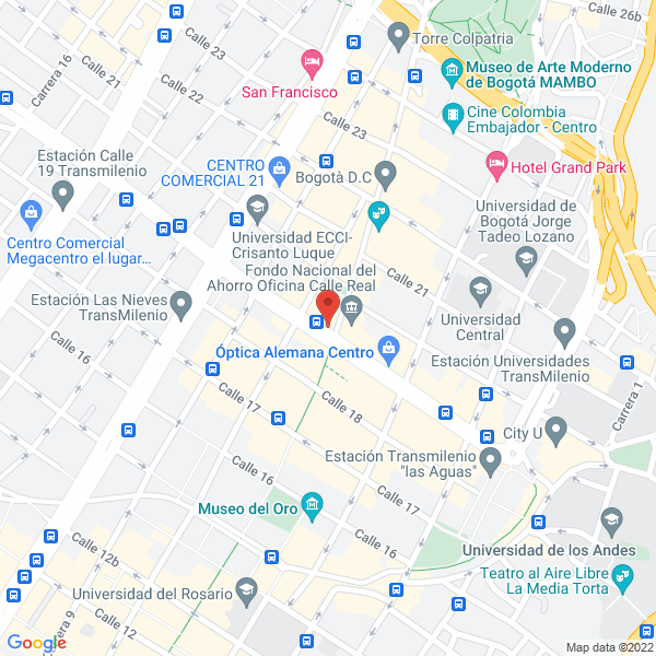 Map of Serhos Bpo S.A.S.