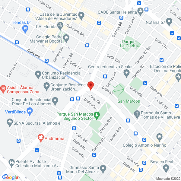 Map of Servi Automotriz San Marcos