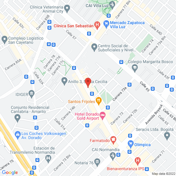 Map of Servi Tec Soluciones Inmediatas S.A.S.