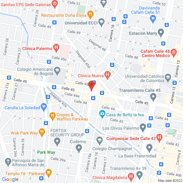 Map of Servicios Y Soluciones Valero
