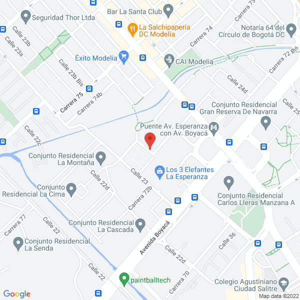 Map of Solarcel Ltda