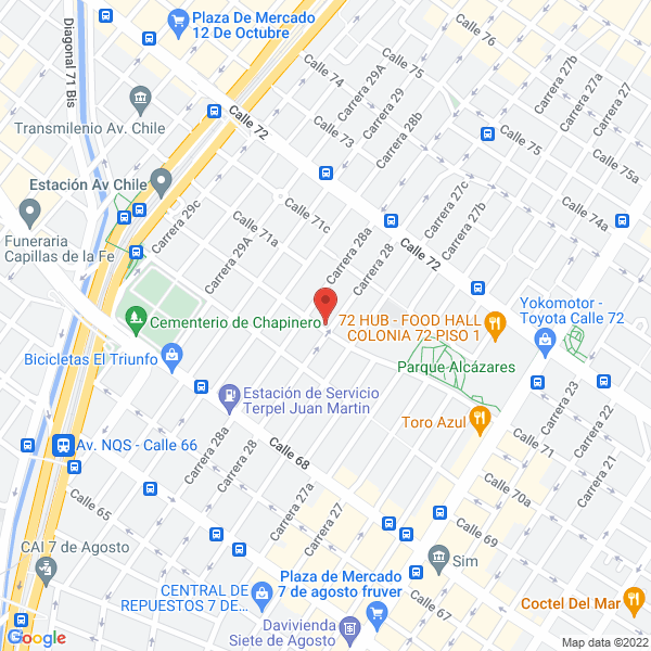 Map of Soporte Tecnológico Integrado Ltda.