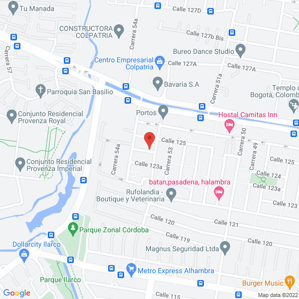 Map of Soteco
