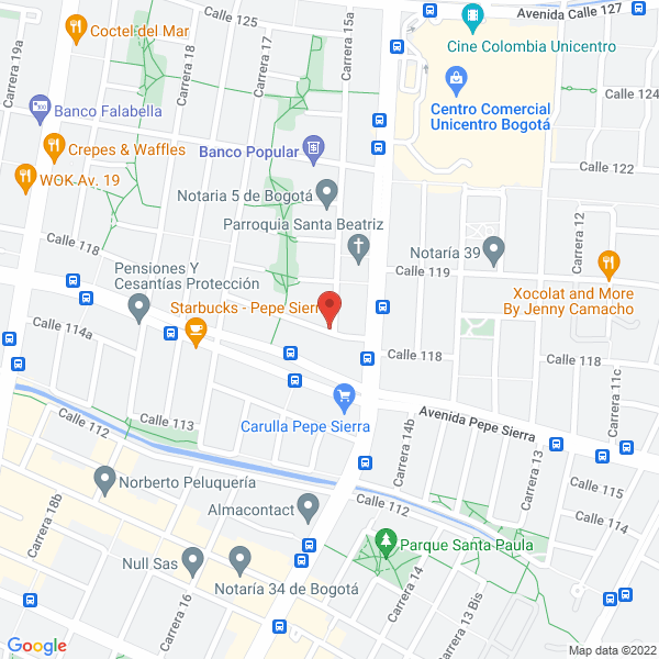 Map of Stilos 3 Ltda.