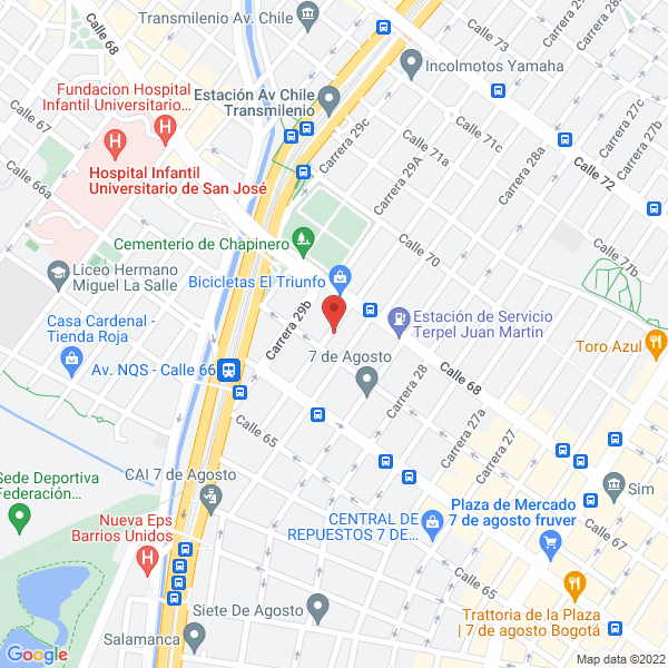 Map of Suarez Vialka S.A.Sociados S.C.