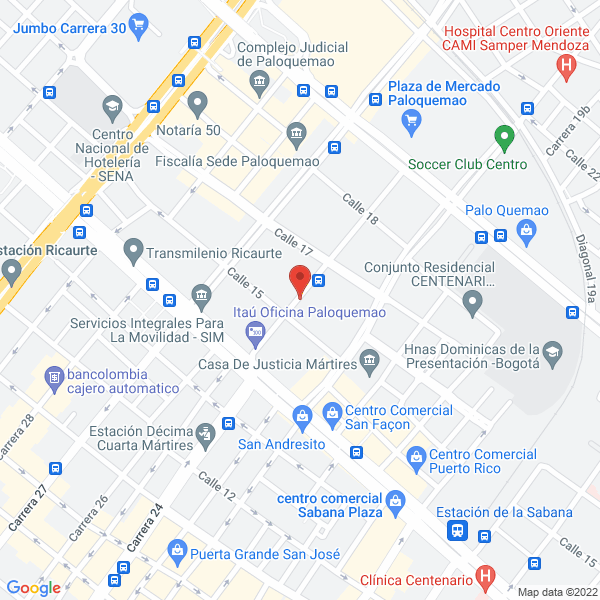 Map of Sufercol Ltda.