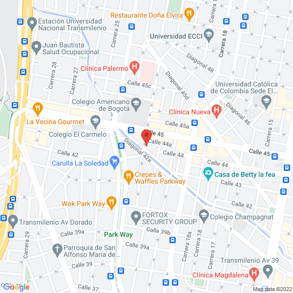 Map of Taller De Costura Luz Marina Machado