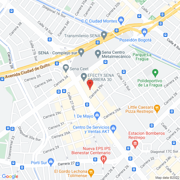 Map of Taller Mecánica