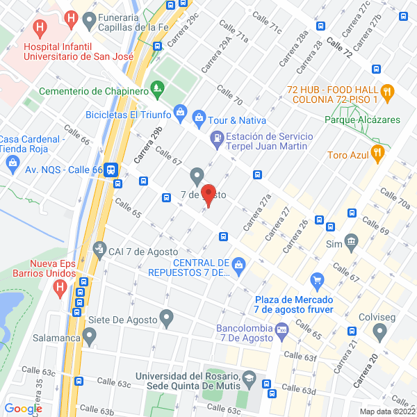 Map of Taller Ropete
