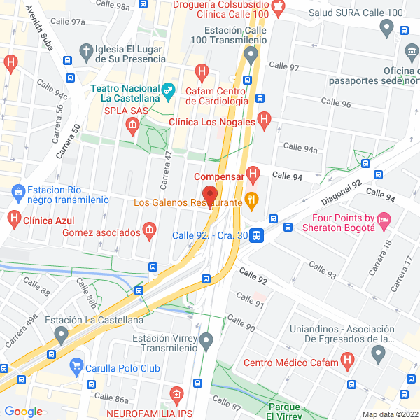 Map of Tlc Colombia Ltda.