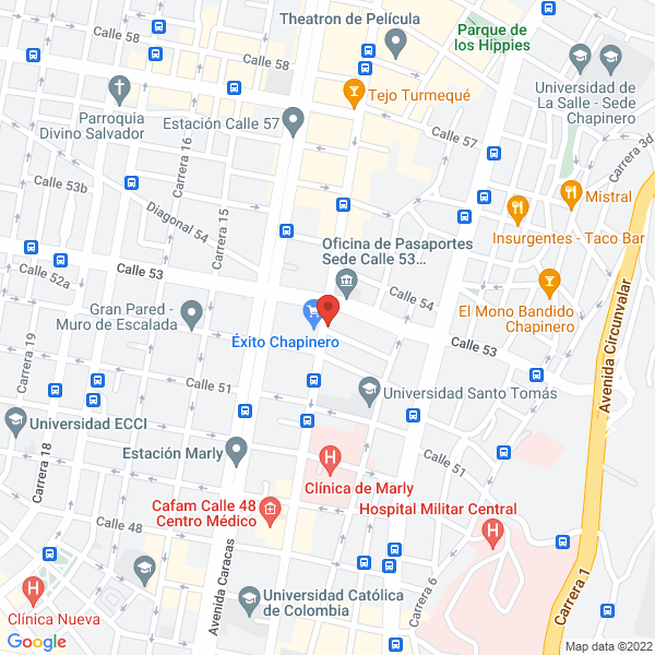 Map of Urbaral Construcciones
