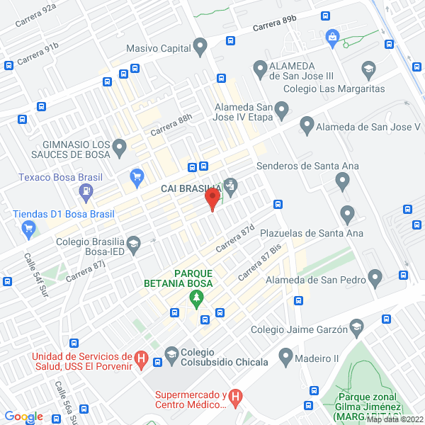 Map of V & B Mantenimientos Ltda