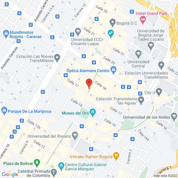 Map of Valencia & González Abogados Externadistas