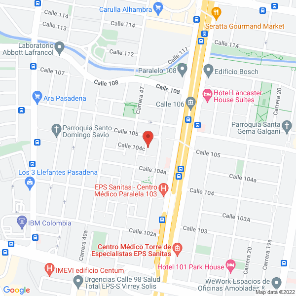 Map of Varec Inversiones Empresariales S.A.