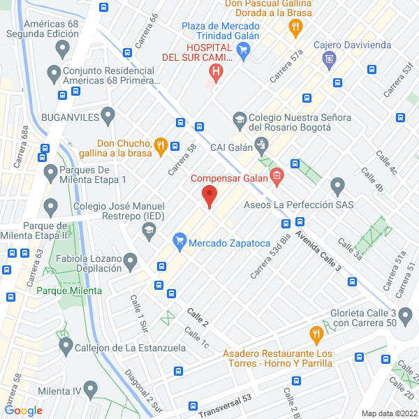 Map of Weimar Impresores