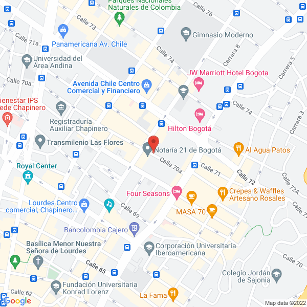 Map of Zafra & Cia S.A.S.