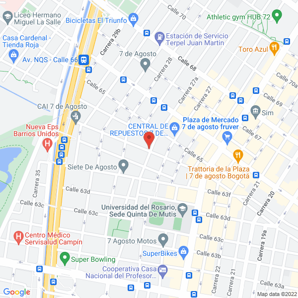 Map of Zing Suéteres