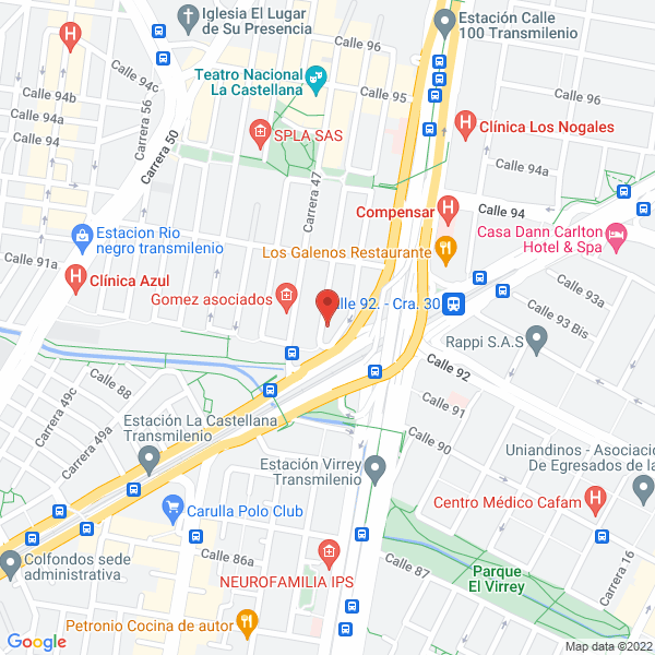 Map of Zoonatura Ltda.