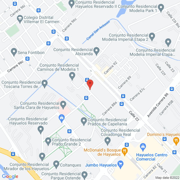 Map of Grupo Gratia S.A.S.