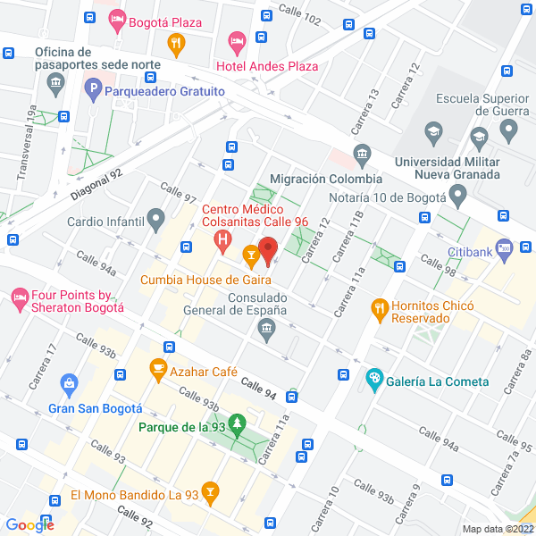 Map of Grupo Médico Familiar Ltda.
