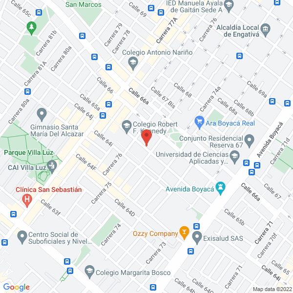 Map of Grupo Nasboo