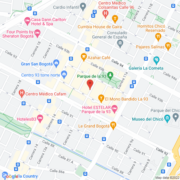 Map of H.B.G. Ltda.