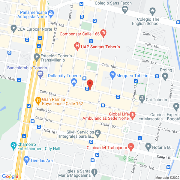 Map of Importadora Aleman
