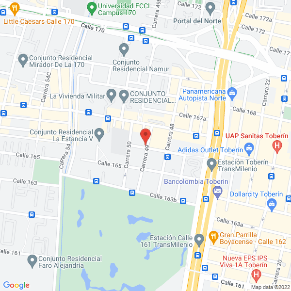 Map of Importadora De Bombas Y Tecnologia Ltda.