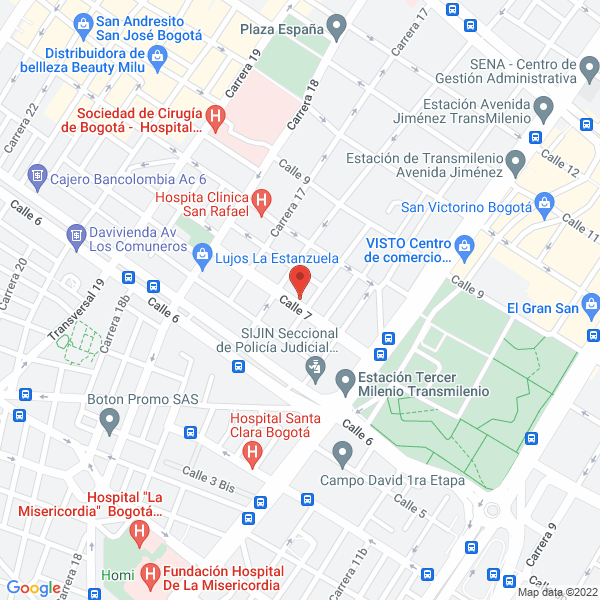 Map of Importadora Gilmar
