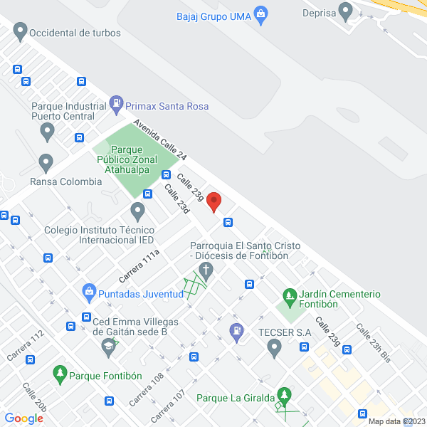Map of Improbell Ltda.