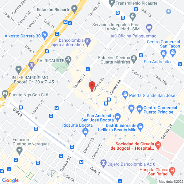 Map of Industrias Arco Punto
