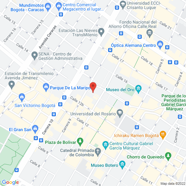 Map of Industrias Botero Ltda.