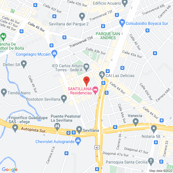 Map of Industrias Metálicas La Colona
