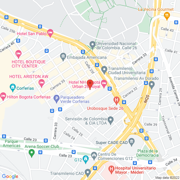 Map of Industrias Sagor Ltda