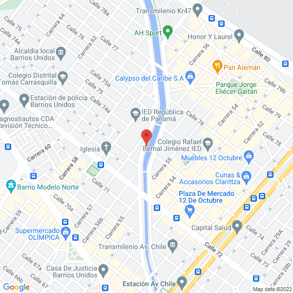 Map of Intecoop Cta