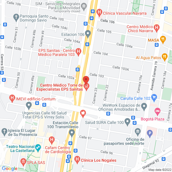 Map of Inv Internacional S.A