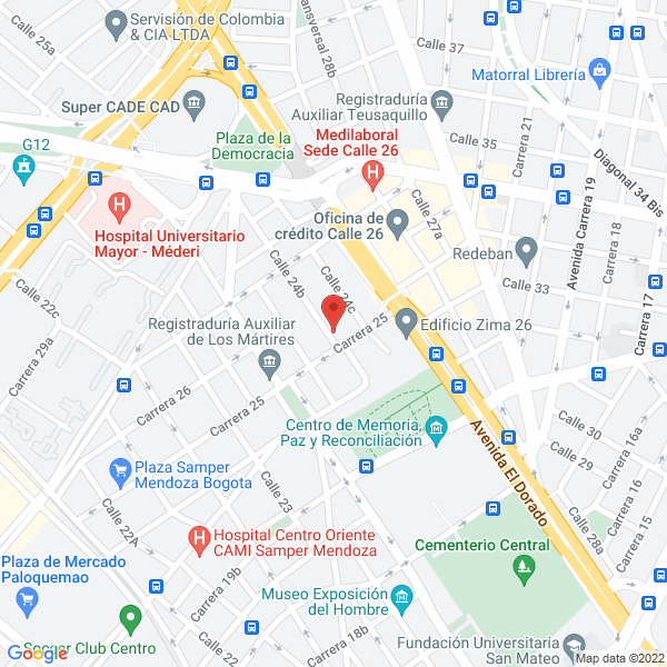 Map of Invermarketing Ltda