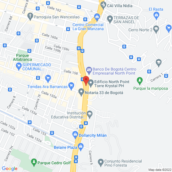 Map of Inversiones La Bastilla S.A.
