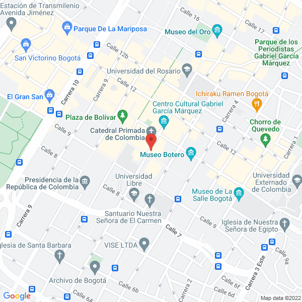 Map of El Olivar Restaurante