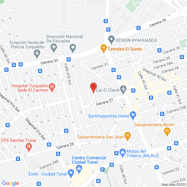 Map of Jes Mora