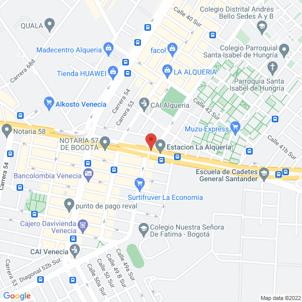 Map of Joyeria Y Relojeria Liz