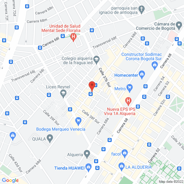 Map of Laboratorio Dental Navarro