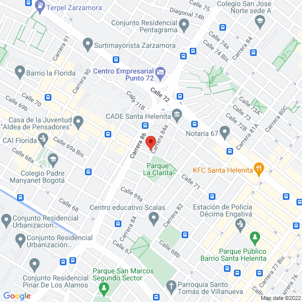 Map of Lácteos Camporreal