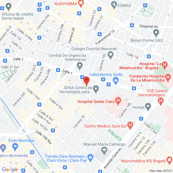 Map of Lavacars De La 19