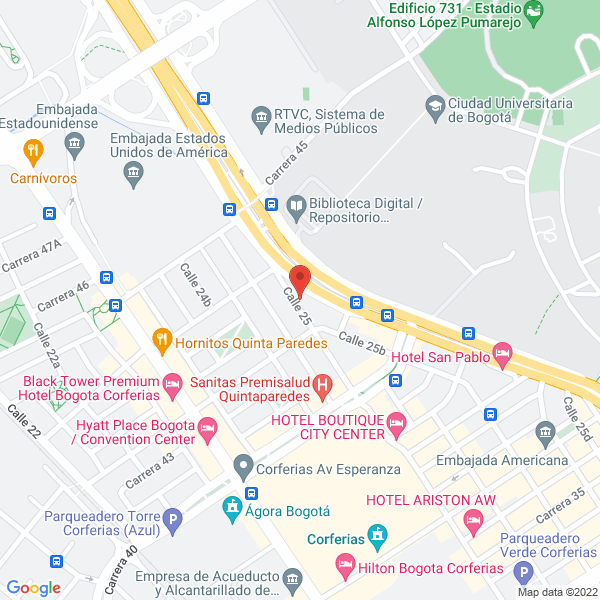 Map of Lavadero Maxi Wash