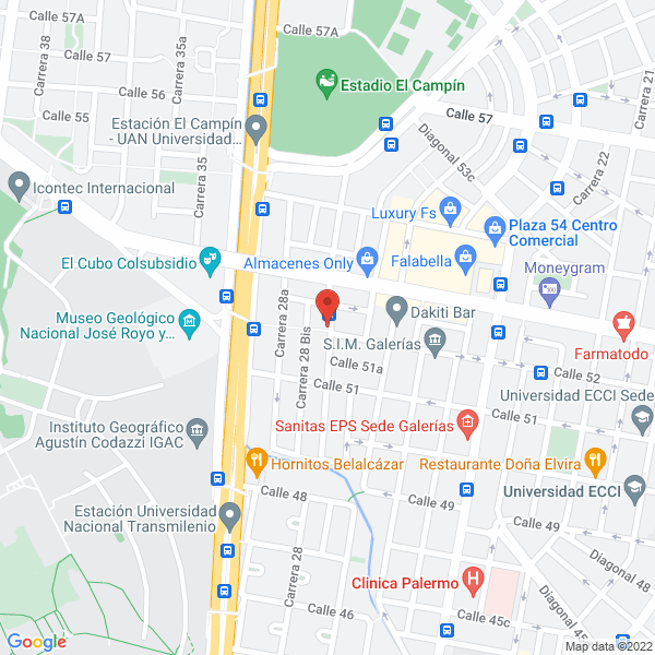 Map of Lavaseco Dress Clean