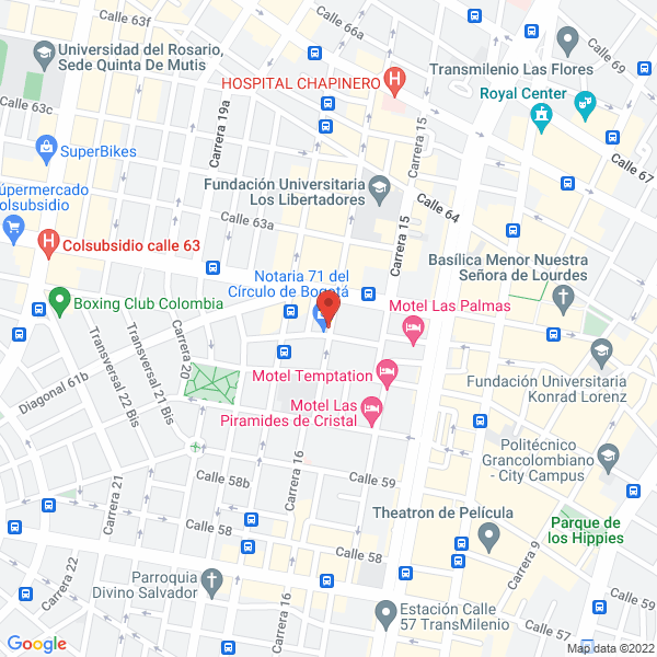 Map of Lavaseco Impecable