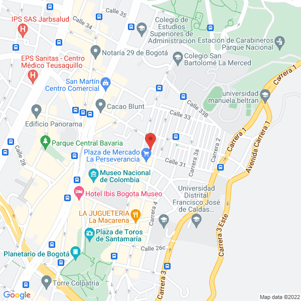 Map of Iglesia Puerta De Esperanza