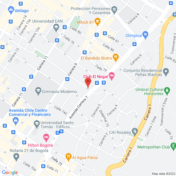 Map of Inmobiliaria La Colina Arauco S.A.S