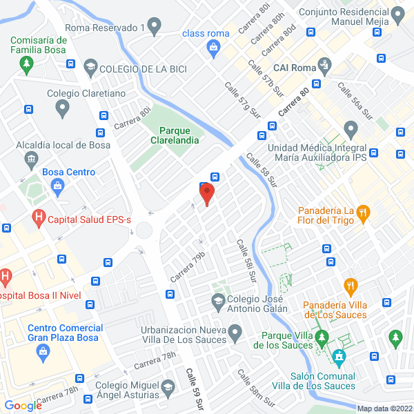 Map of Instituto Alvaro Mutis Ltda.
